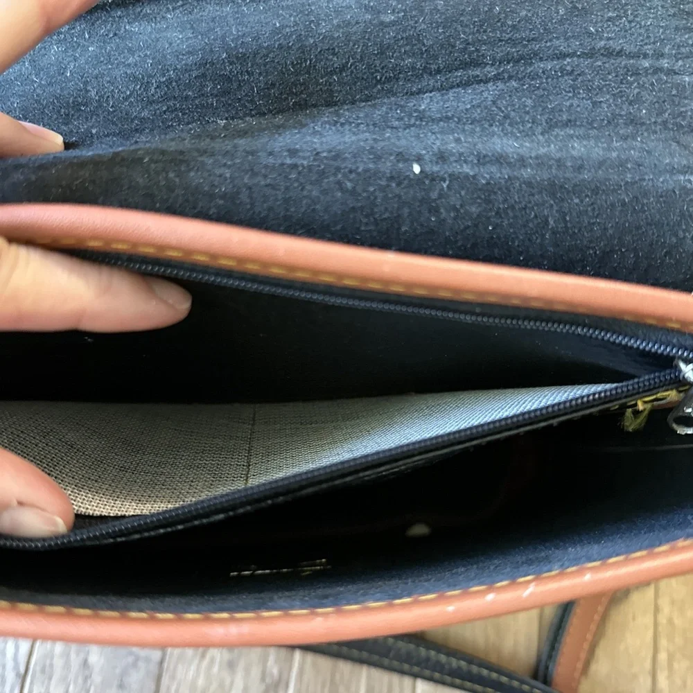 Carina International pebbled leather